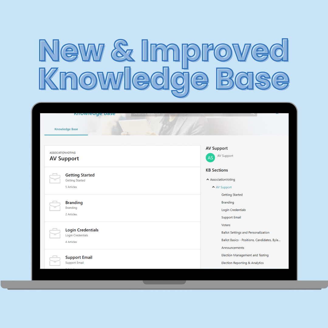 av celebrating 2024 blog new and improved knowledge base